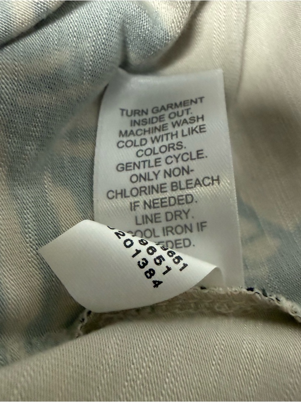 J. Jill Cream Maxi Dress with Black Leaf Print - Picture 10 of 10